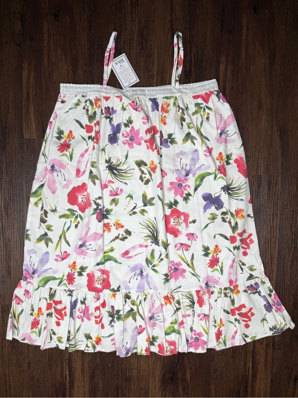 Petite Plume Girls Floral Lily Nightgown Size 14 Nwt — image 3 of 5